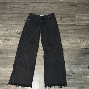 PacSun Black Casey Low Rise Baggy Jeans